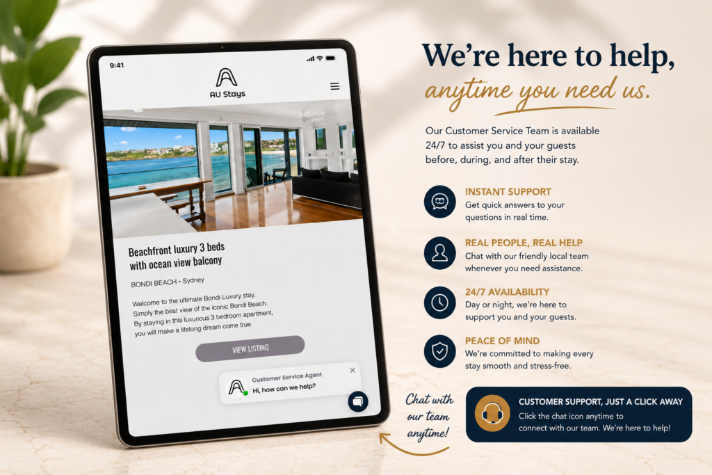 Airbnb management Sydney