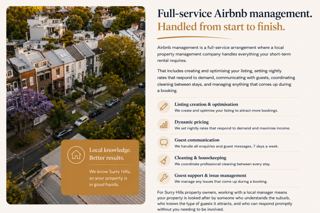 Airbnb Managers Surry Hills